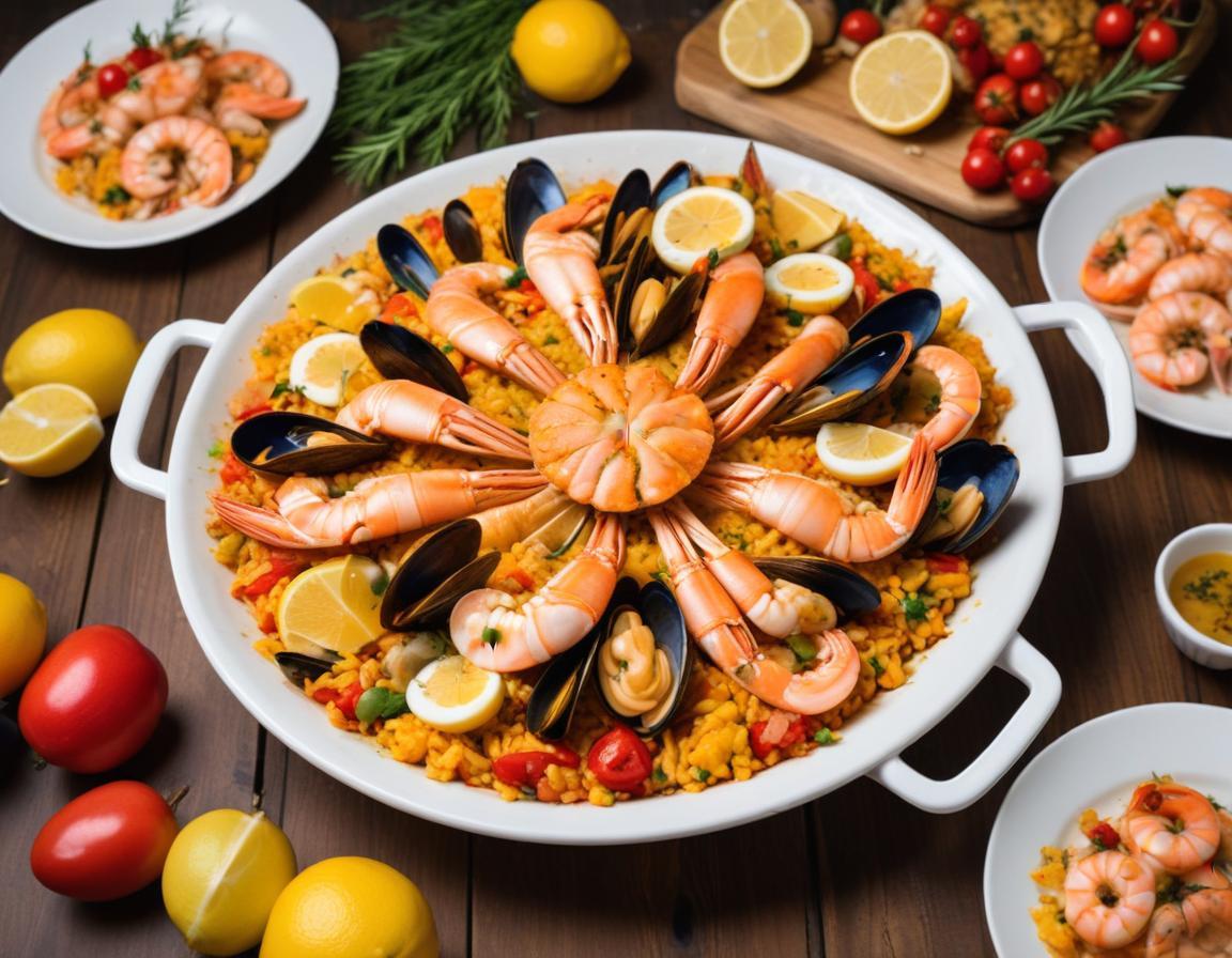Paella Royale aux Fruits de Mer