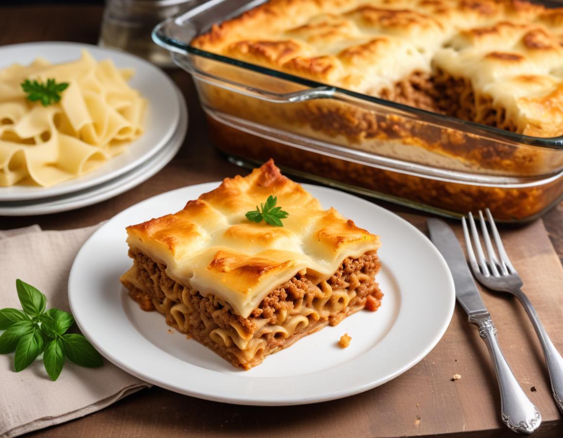 Pastitsio Grec Authentique