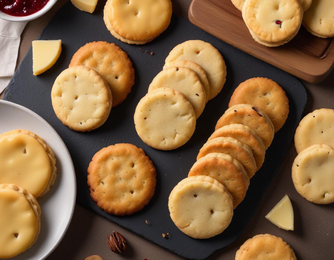 Cookies Salés à la Raclette et aux Oignons Caramélisés