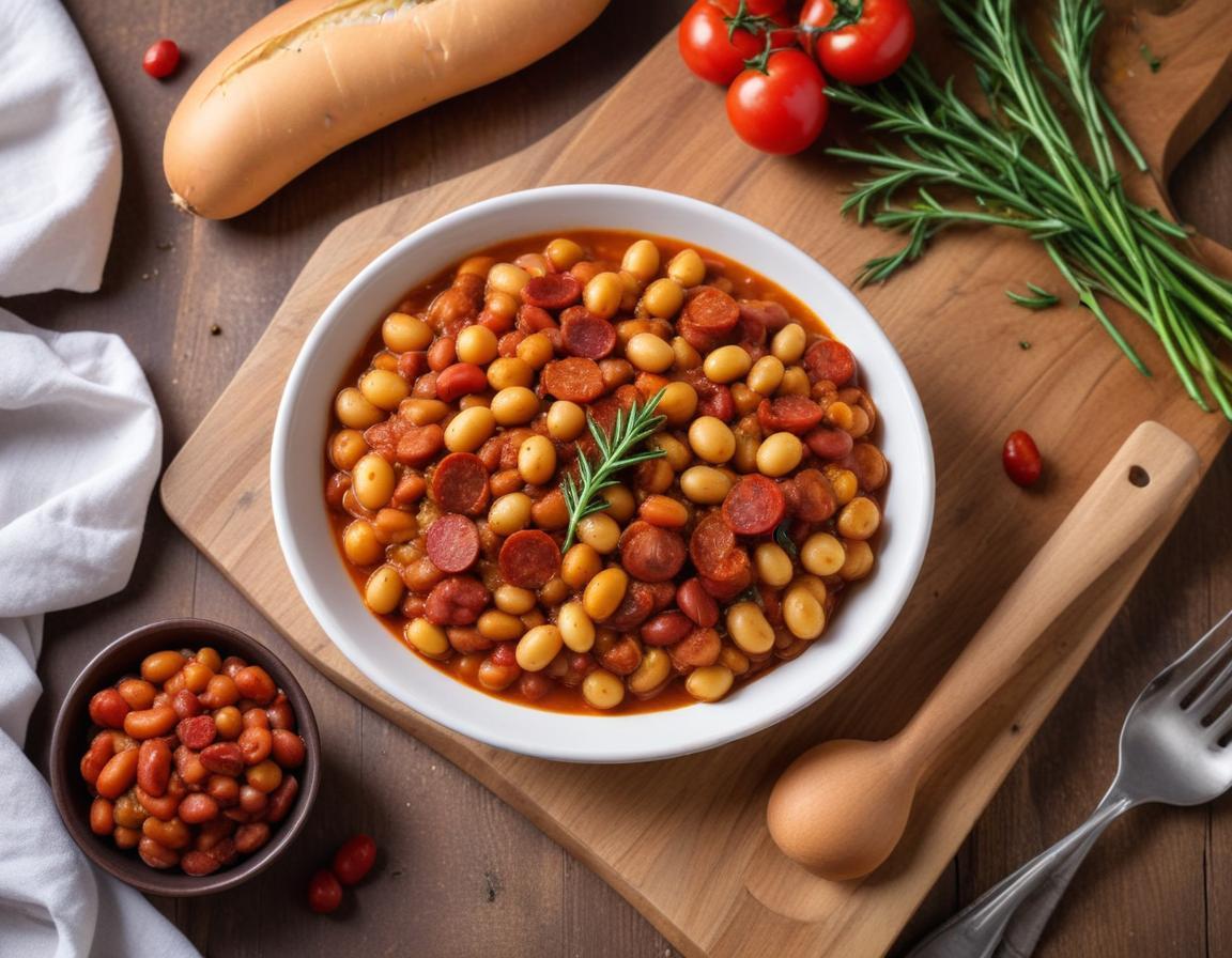 Poêlée Rustique aux Haricots Blancs et Chorizo