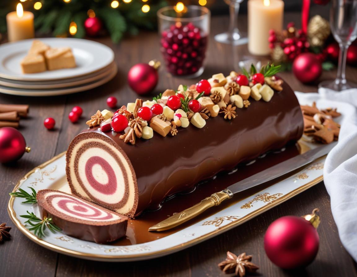 Bûche de Noël Facile et Gourmande