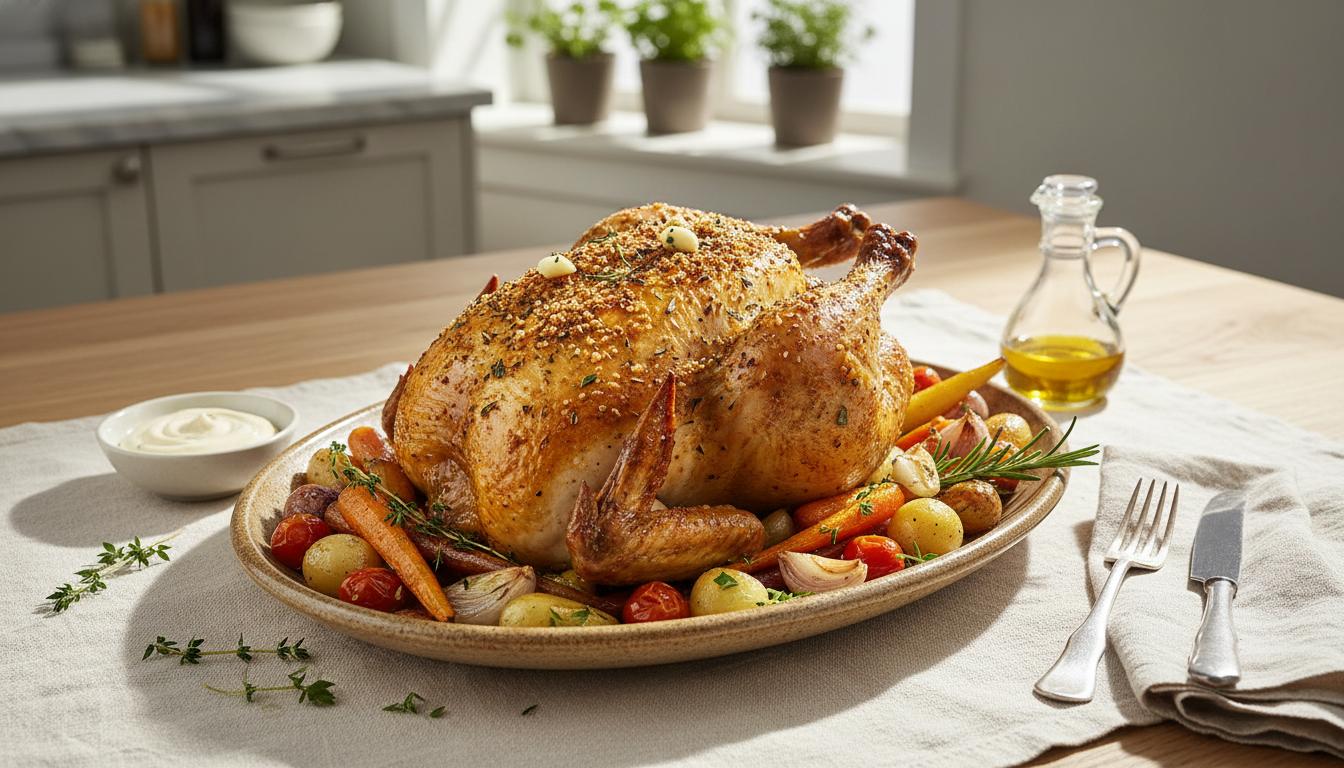 Poulet Rôti aux Herbes de Provence