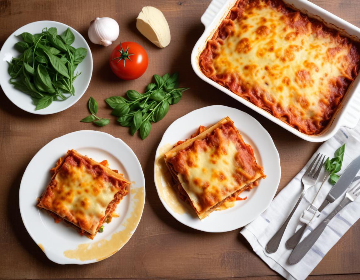 Lasagnes aux légumes du soleil