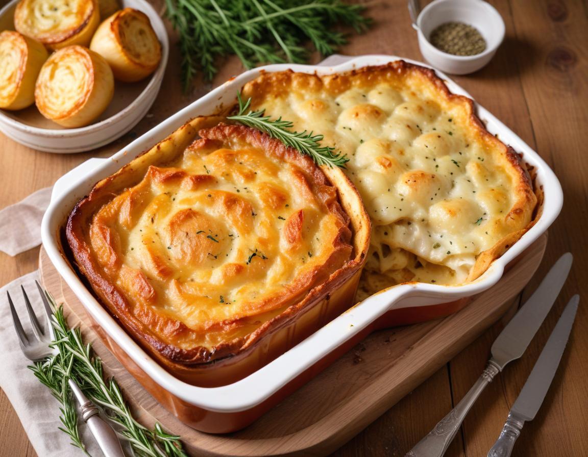 Rôti de porc aux herbes de Provence et gratin dauphinois