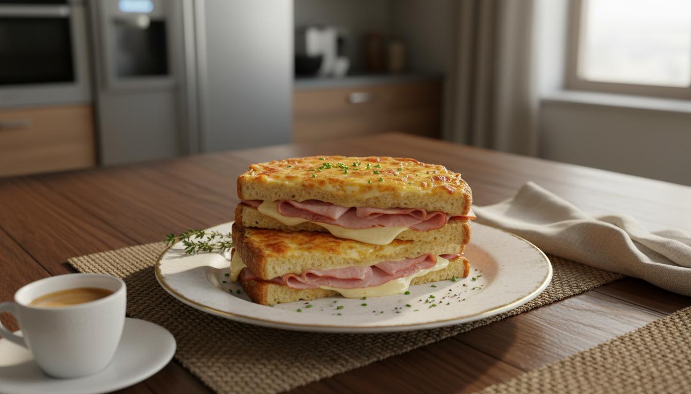 Croque-Monsieur Doré au Cosori Dual Blaze