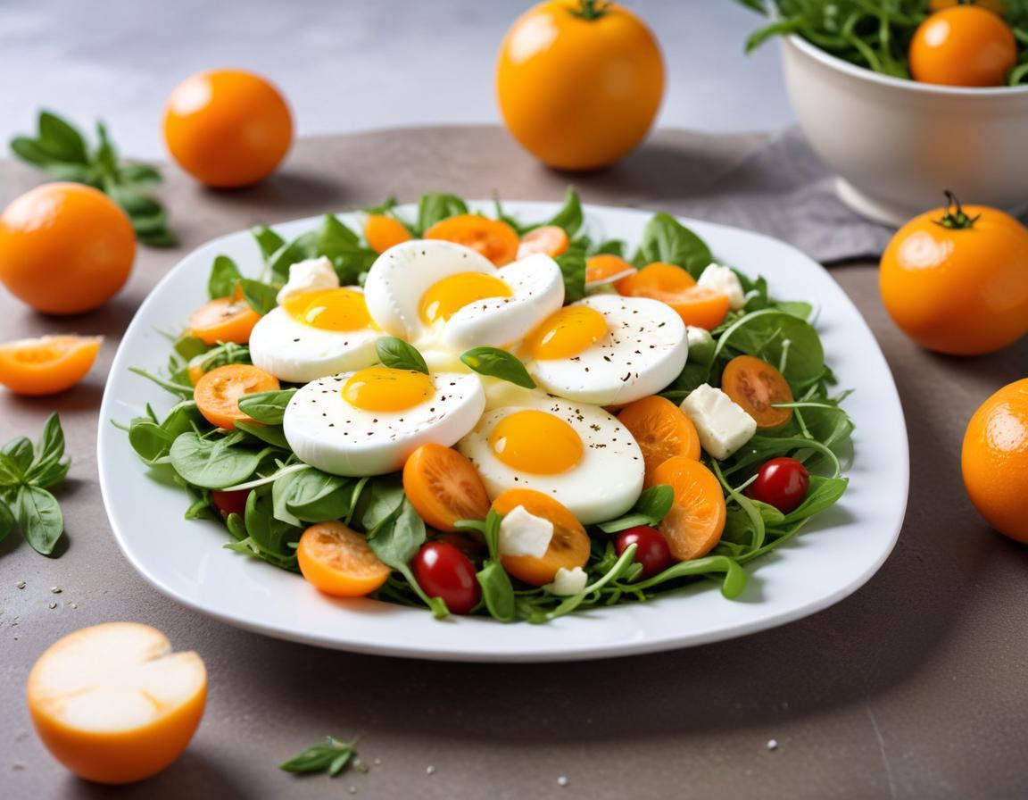 Salade Fraîcheur Clémentines & Mozzarella