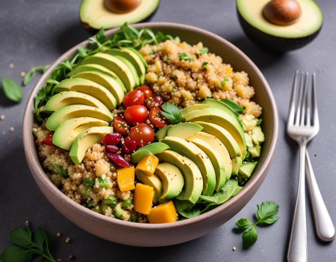 Salade Quinoa Avocat Fraîcheur