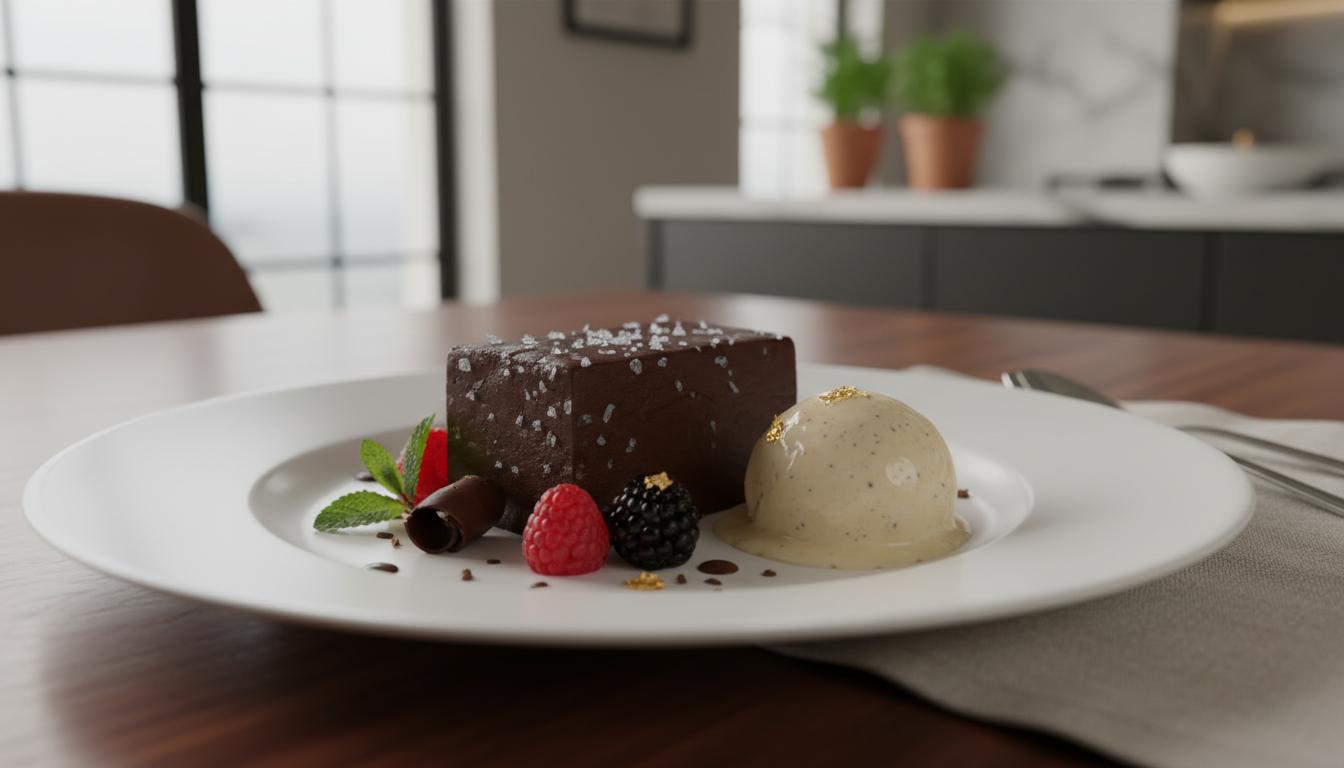 Trésor de Chocolat Noir et Éclats de Fleur de Sel