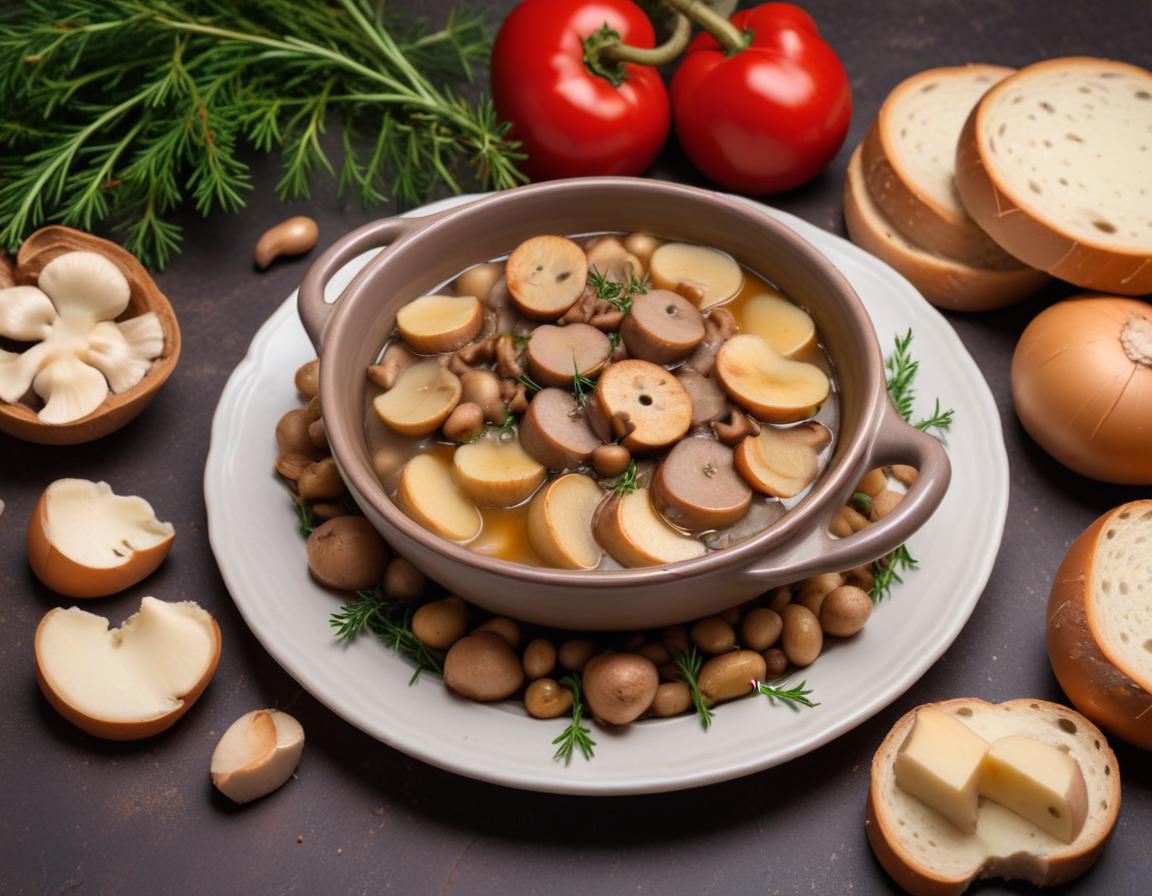 Poêlée Campagnarde aux Champignons, Chou et Lard Fumé