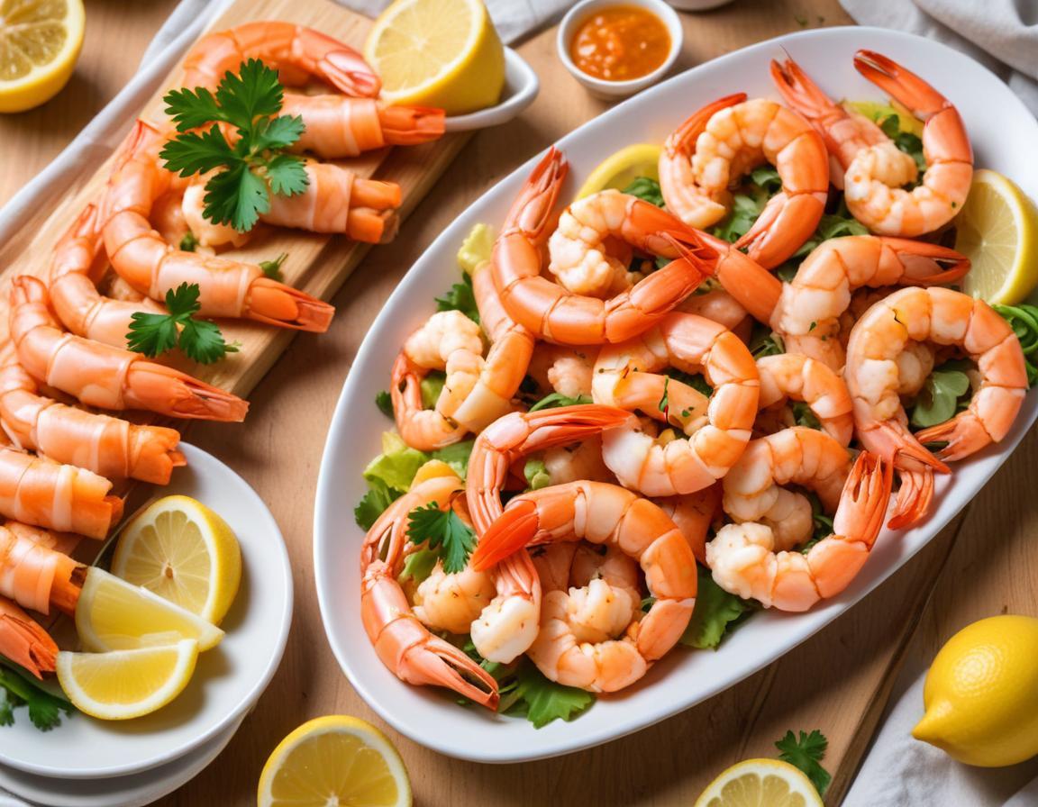 Rouleaux de Printemps Frais aux Crevettes