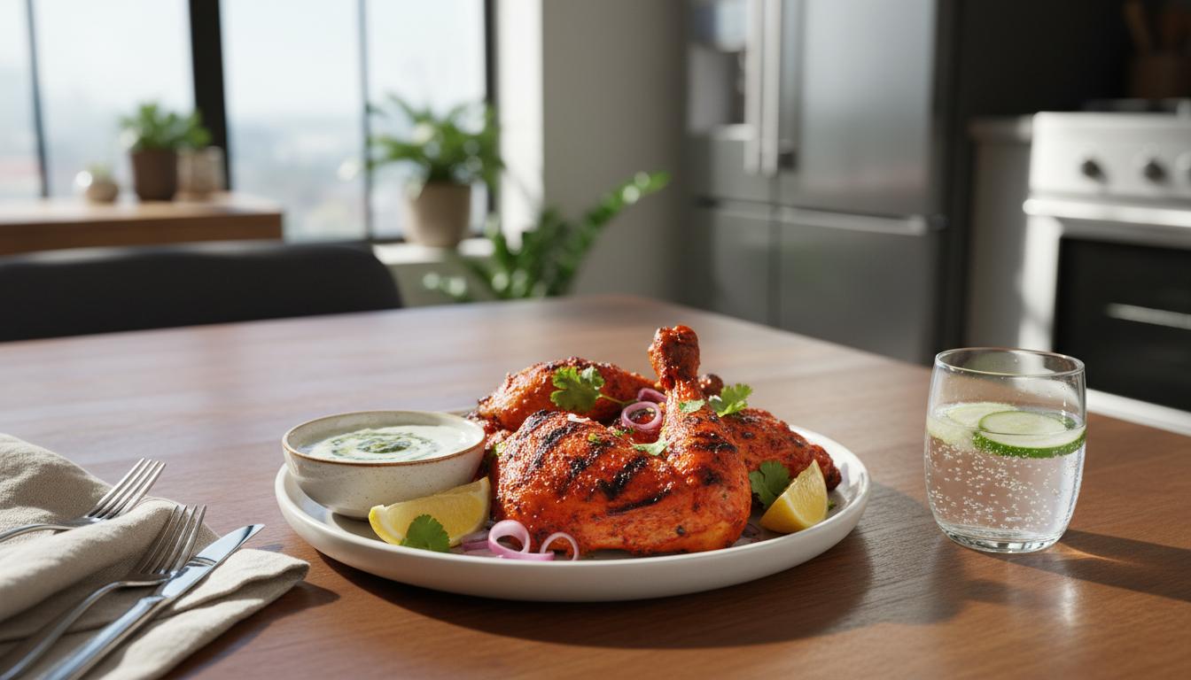 Poulet Tandoori Authentique au Cosori Dual Blaze