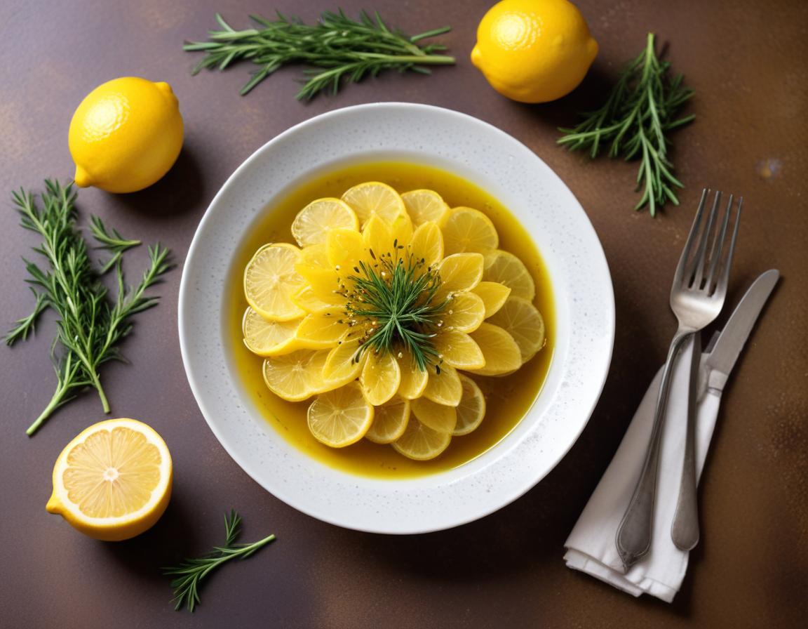 Chou-fleur rôti au citron et cumin