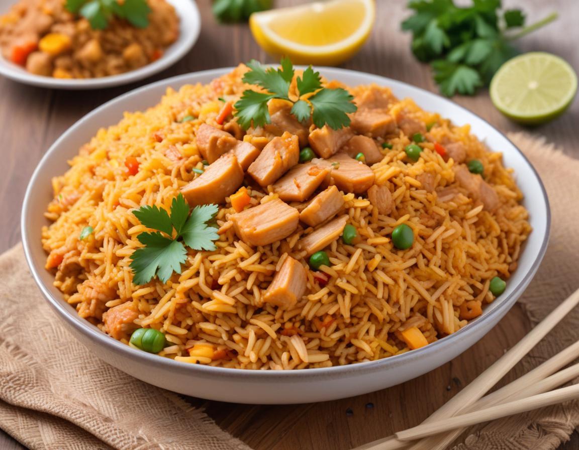 Riz Thaï au Thon Épicé