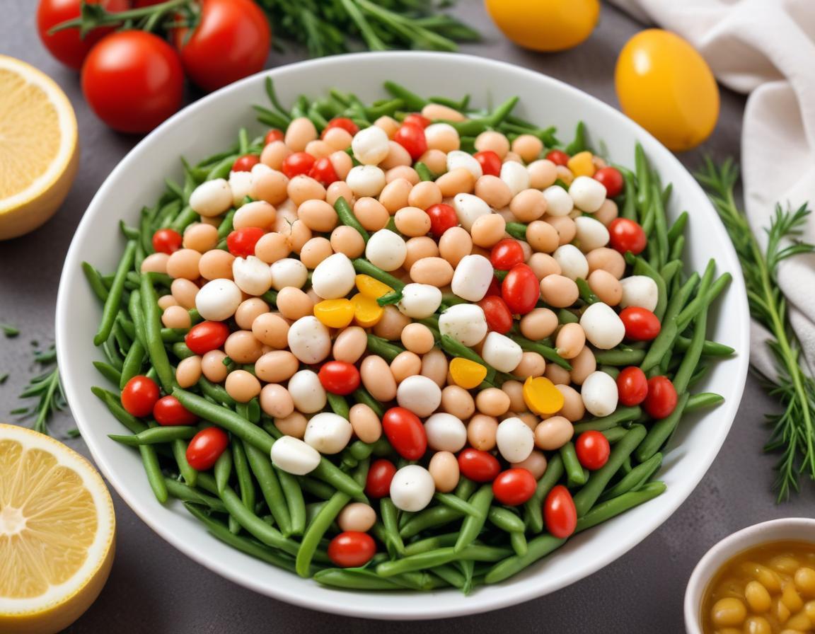 Salade Méditerranéenne de Haricots Blancs