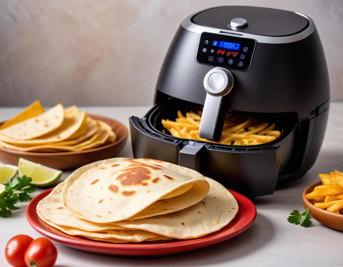 Tortillas Croustillantes à l'Air Fryer
