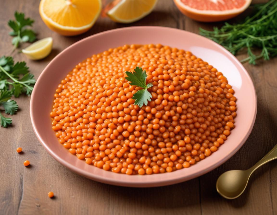 Dahl de Lentilles Corail