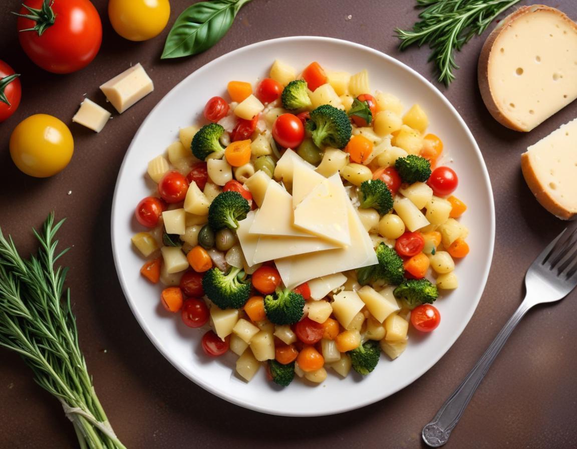 Tian de légumes d'été au parmesan