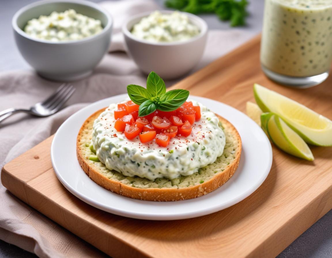 Tartare Rafraîchissant de Concombre au Yaourt Grec