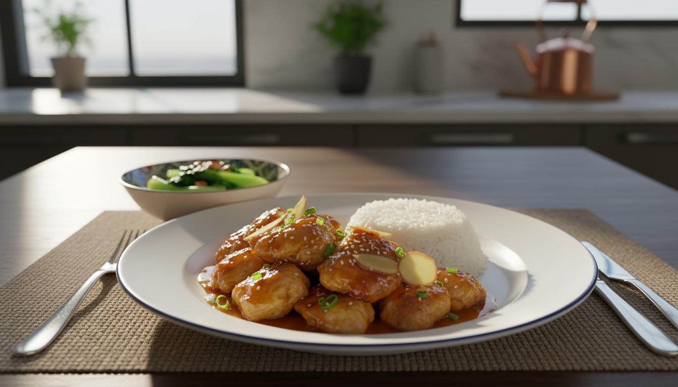 Le Poulet Coup de Foudre au Gingembre