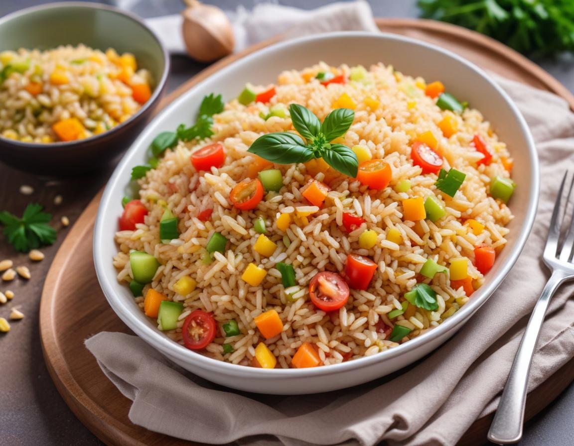 Salade de Riz Méditerranéenne Fraîcheur