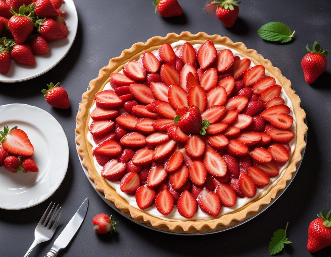 Tarte aux Fraises Fraîche et Gourmande