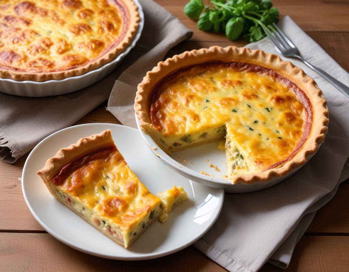 Quiche savoyarde aux poireaux et raclette