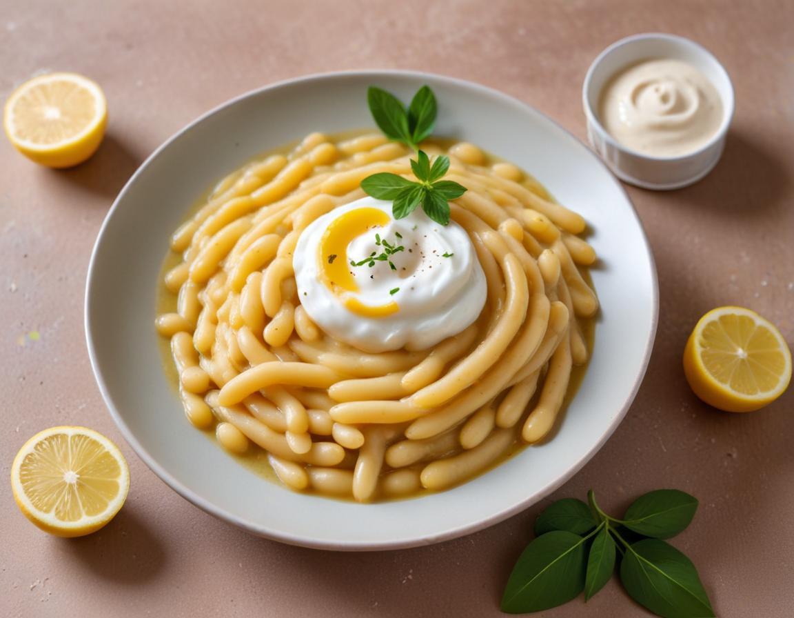 Purée de haricots blancs à l'ail et au citron