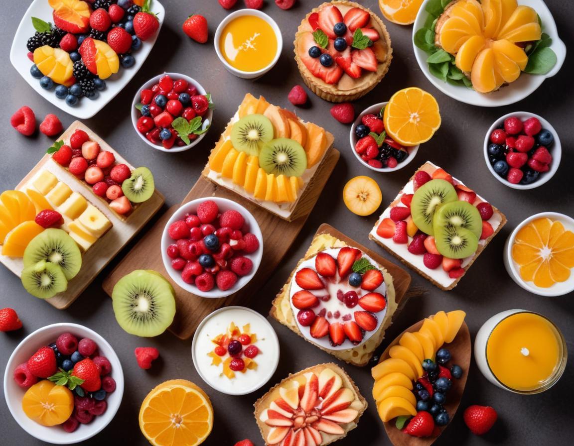 Pique-Nique Gourmand : Cakes Salés, Salades Fraîches et Fruits de Saison