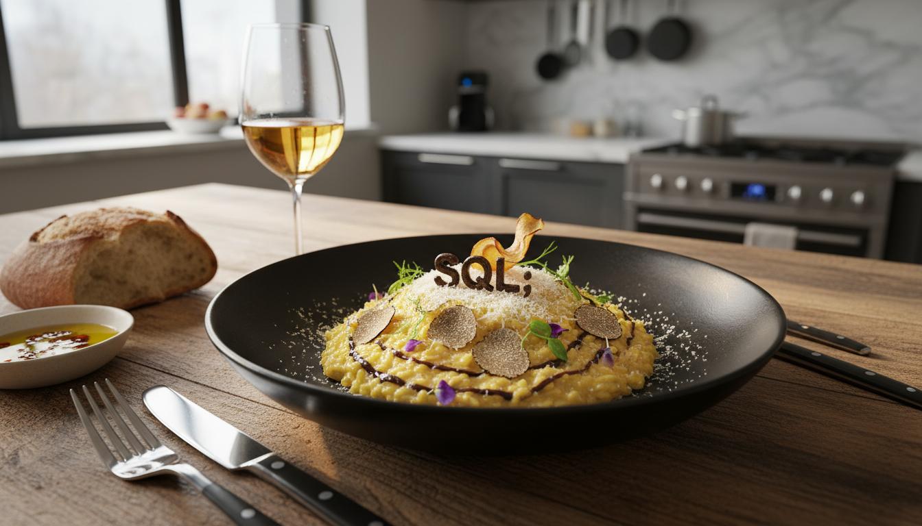 Risotto 'SQL Injection' à la Truffe Noire