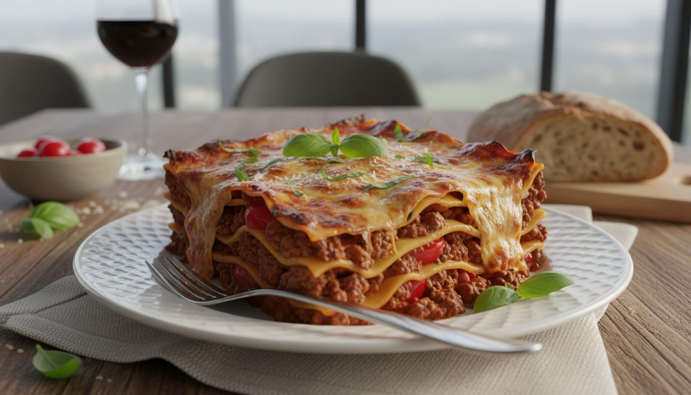 Lasagnes à la Bolognaise Traditionnelle