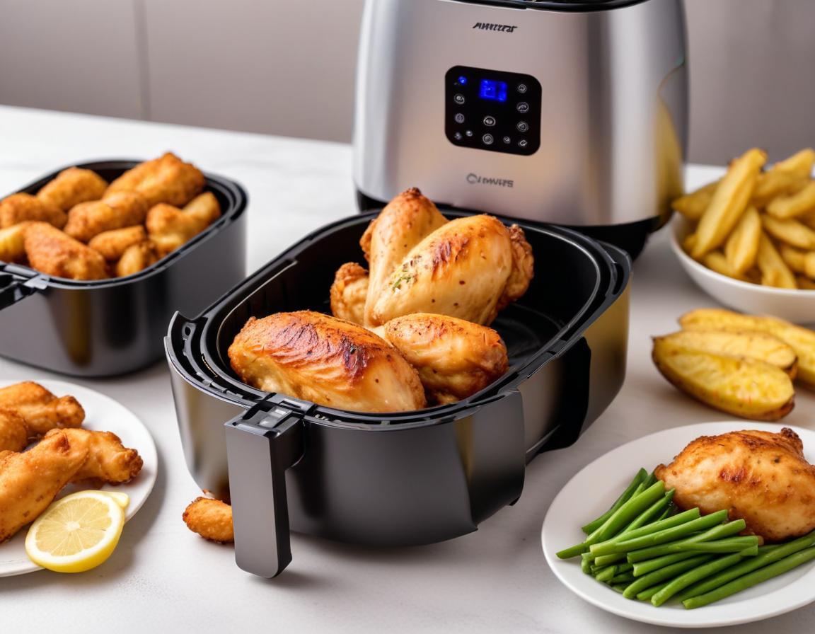 Pilons de Poulet Aigre-Doux au Air Fryer (Sans Ananas)