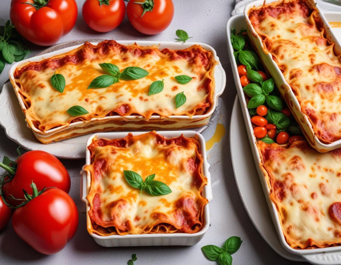 Lasagnes printanières aux légumes frais