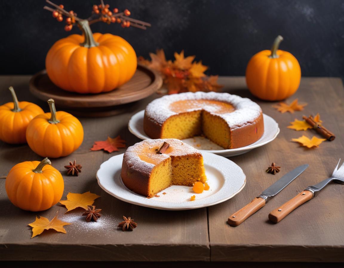 Cake Moelleux à la Citrouille et Cannelle