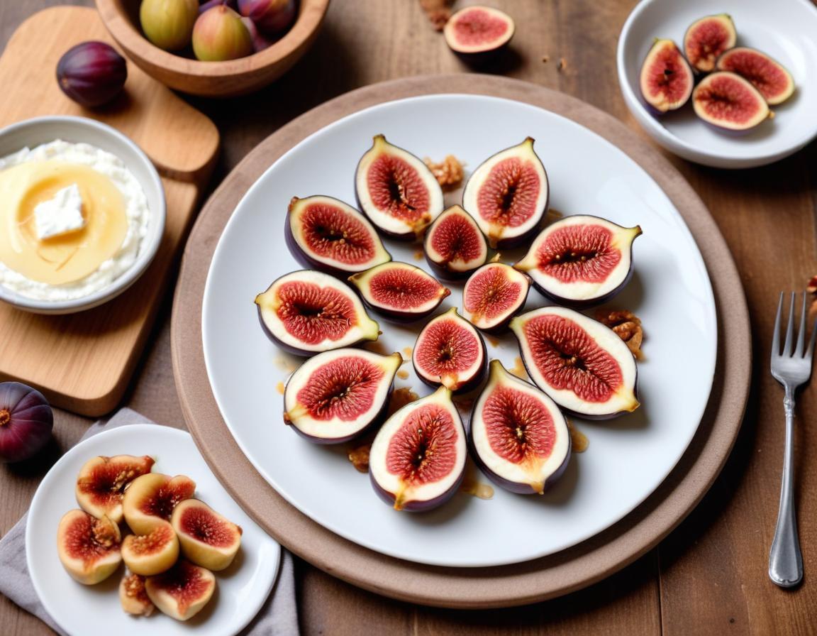 Pinsa Figues & Chèvre, Noix et Miel