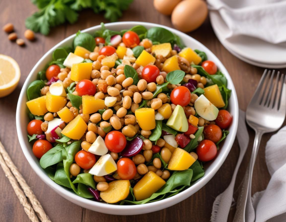 Salade d'Orge Perlé aux Légumes Croquants