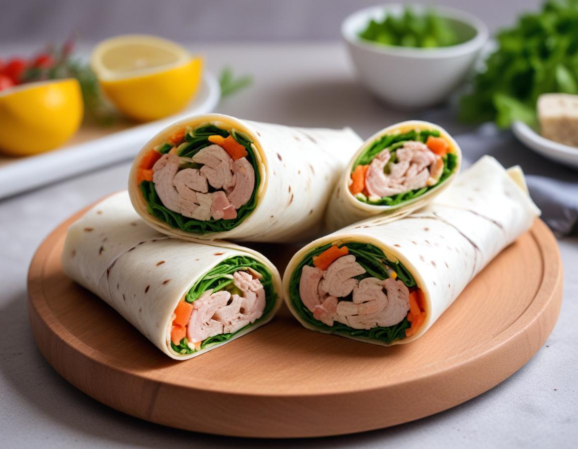 Wrap au thon facile et rapide
