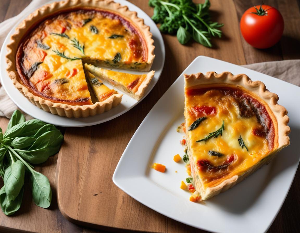 Quiche aux légumes d'été (à emporter)