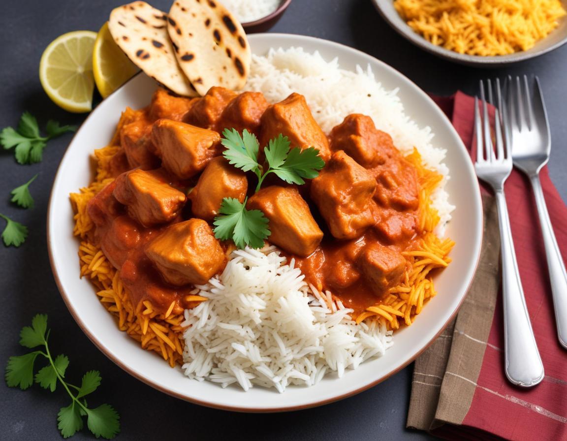 Poulet Tikka Masala et Riz Basmati