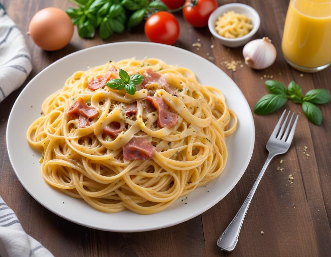 Spaghetti Carbonara à l'Italienne