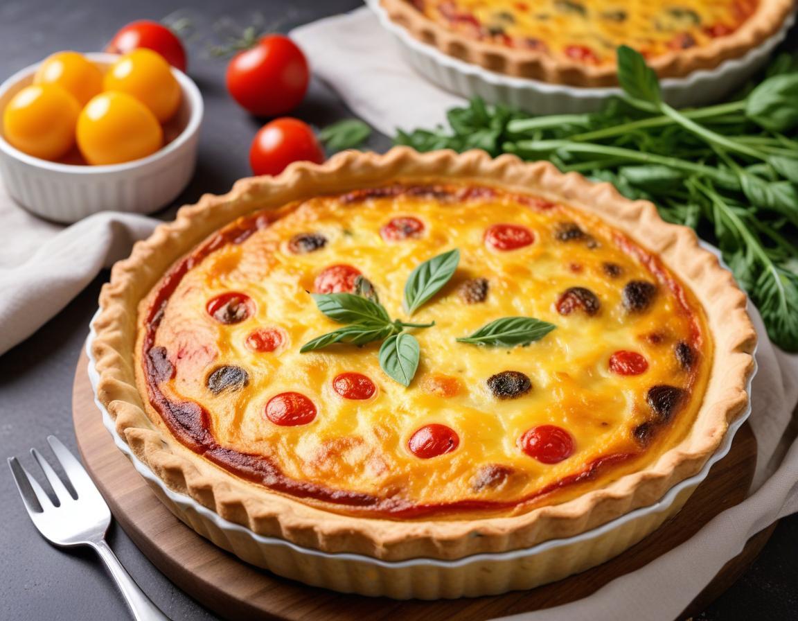 Quiche aux légumes d'été