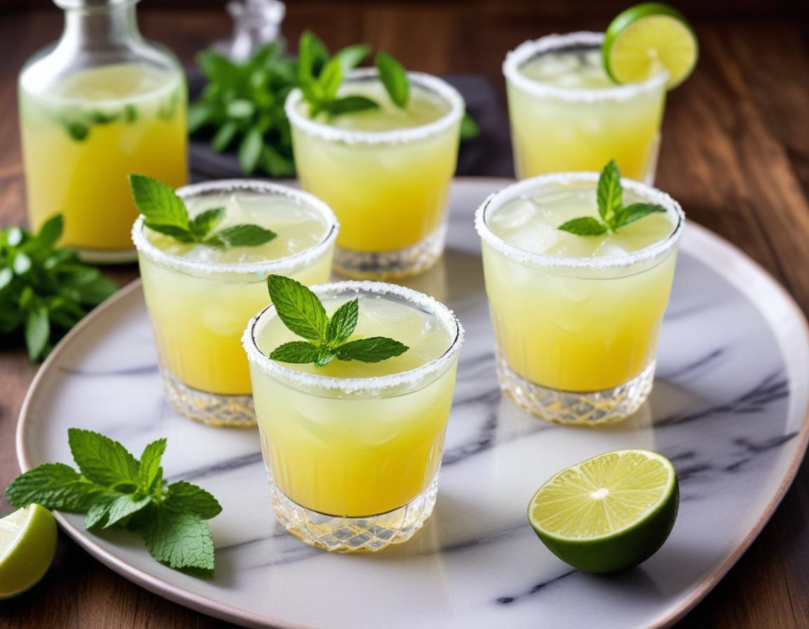 Smoky Mint Margarita