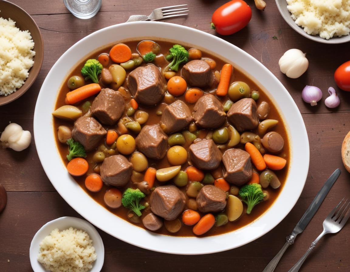 Navarin d'agneau aux légumes printaniers