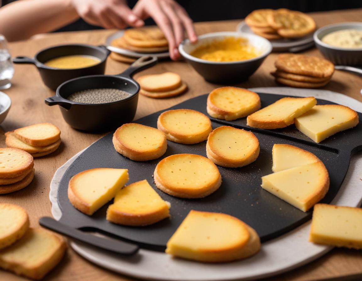 Les Sablés Fondants à la Raclette et au Poivre