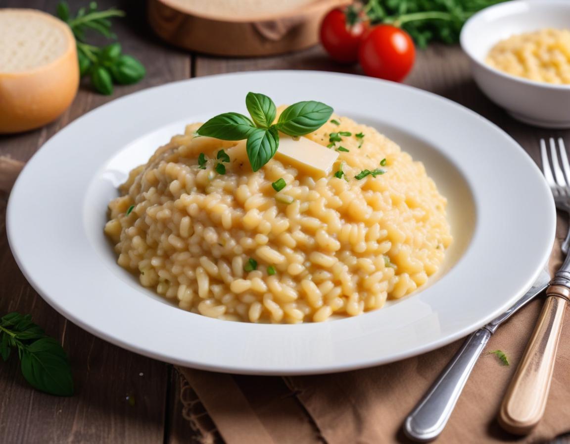 Risotto Crémeux aux Poireaux et Parmesan