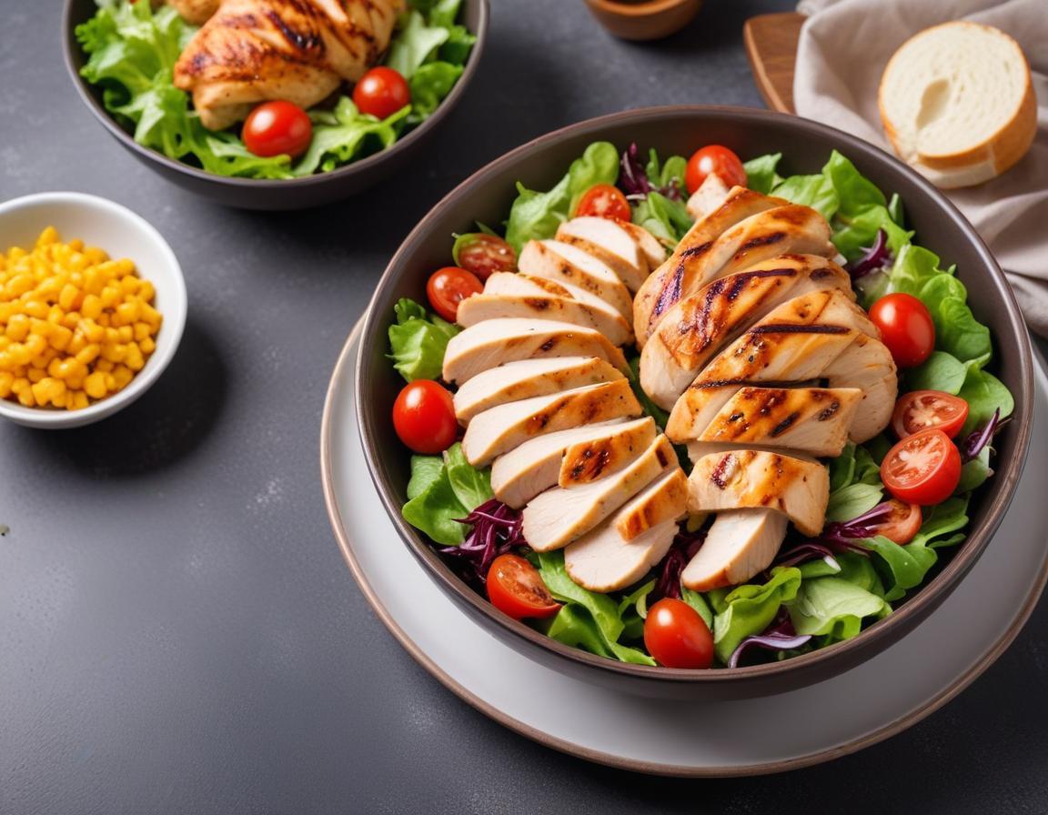 Salade Gourmande au Poulet Grillé