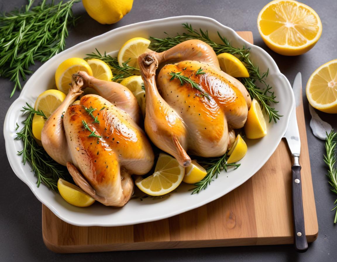Poulet Rôti Citron & Herbes