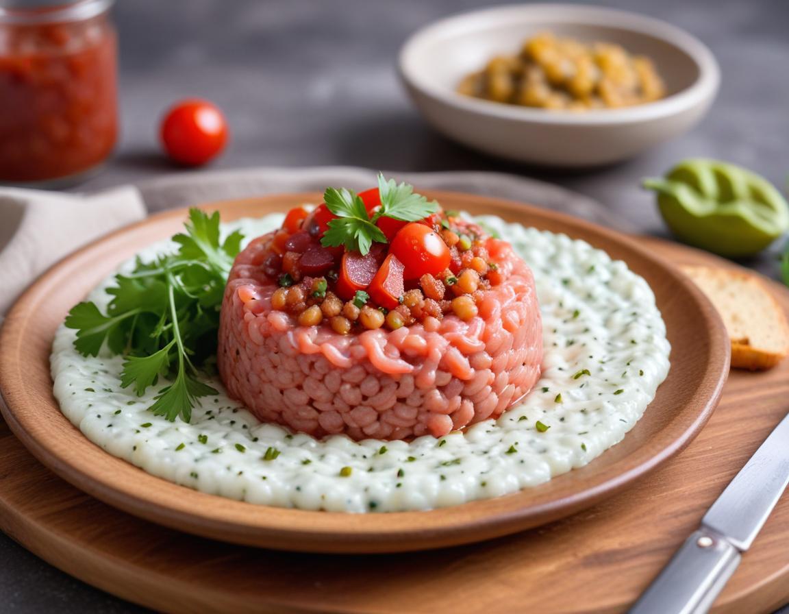 Tartare Boréal de Truite Fumée