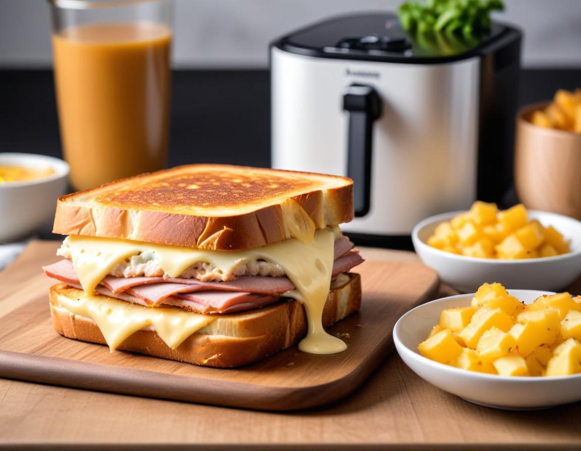 Le Croque Monsieur Parfait à l'Air Fryer
