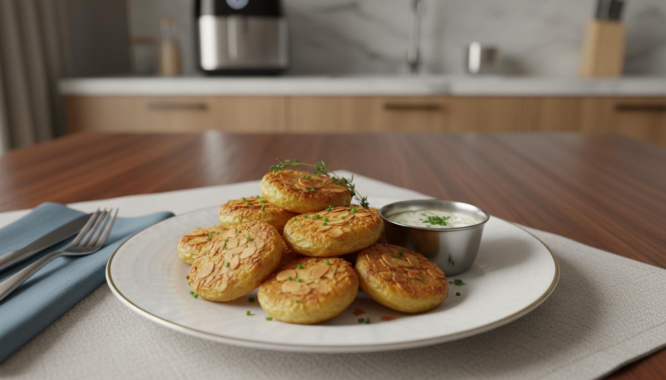 Potatoes Amandines croustillantes au Cosori 10L