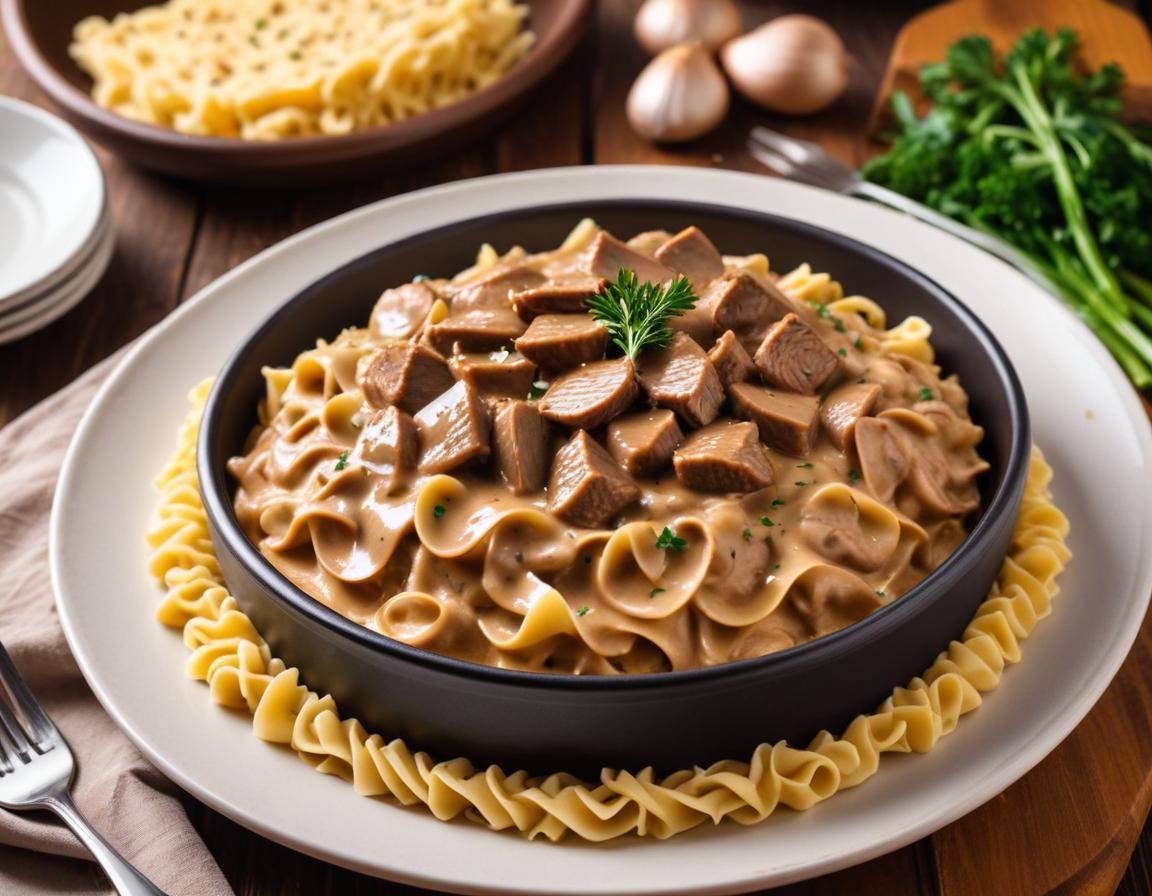 Bœuf Stroganoff